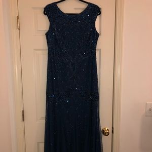 Navy Blue formal dress